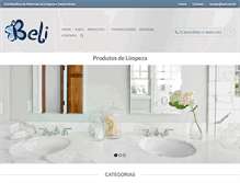 Tablet Screenshot of beli.com.br
